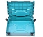 Ящик Makita Makpac тип 1, 821549-5, 29.5x39.5x10.5 см, голубой